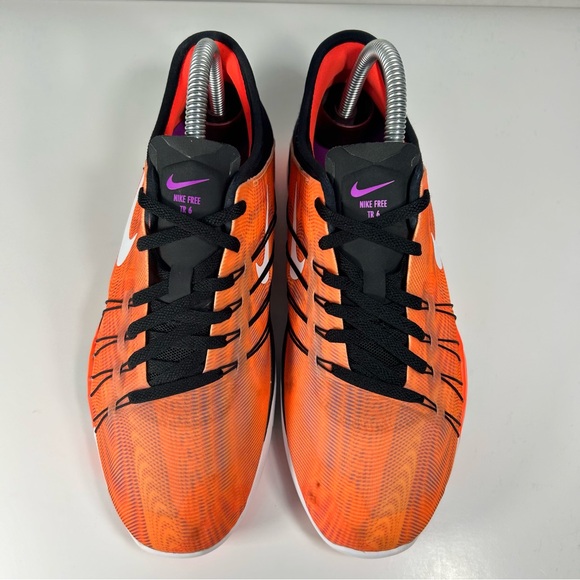 Nike Free TR 6 Running Shoes Orange Black  Athletic 833424-004; Women’s Size 7.5 - Picture 8 of 15